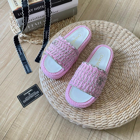 Knitted CC Sandals