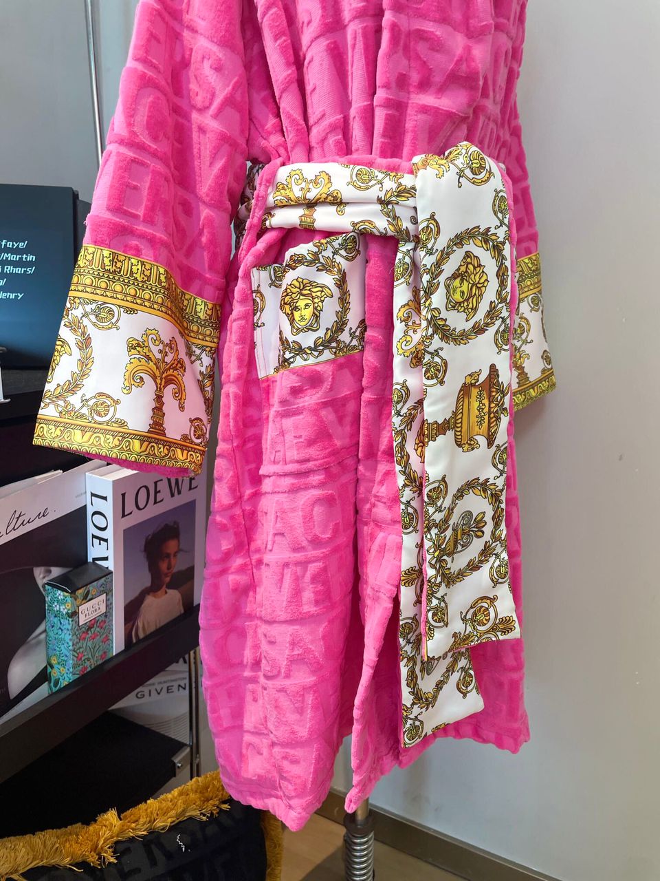 Pink & Gold Dressing Gown