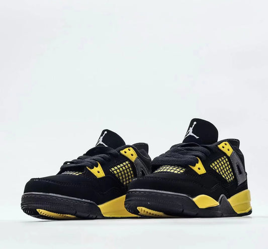 Black&Yellow Kids Sneakers