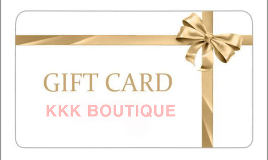 KKK BOUTIQUE GIFT CARD